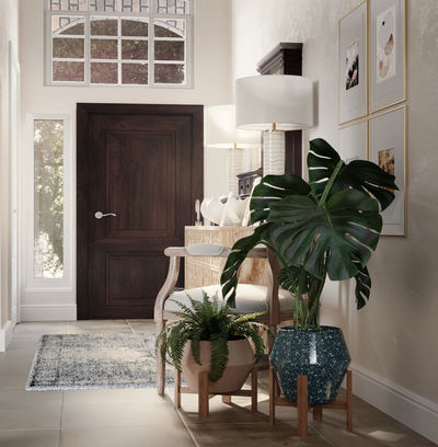 Contemporary, Modern, Classic Entryway Design by Rhonda Stanbury Interior Designer Rumki