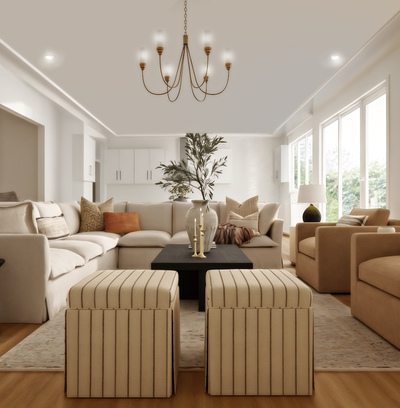 Transitional, Classic Contemporary, Inspired Modern Living Room Design by Rhonda Stanbury Interior Designer Sana