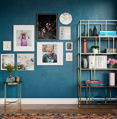 Contemporary, Glam Office Design by Rhonda Stanbury Interior Designer Patrice