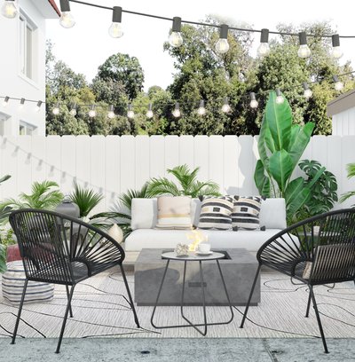 Modern, Industrial Outdoor Space Design by Rhonda Stanbury Interior Designer Lena