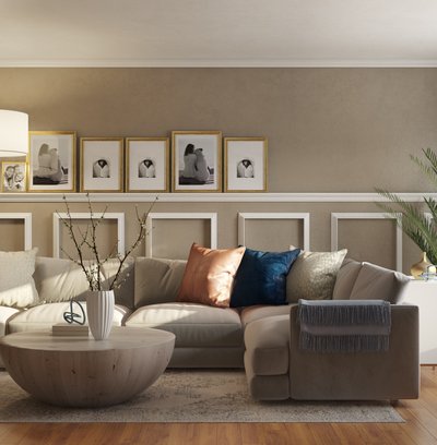 Contemporary, Modern Living Room Design by Rhonda Stanbury Interior Designer James