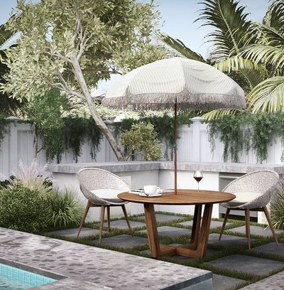 Modern, Coastal Outdoor Space Design by Rhonda Stanbury Interior Designer Freddi