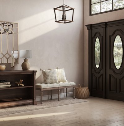 Contemporary, Farmhouse, Minimal Entryway Design by Rhonda Stanbury Interior Designer Daniela