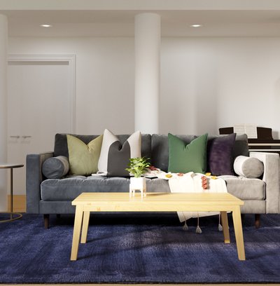 Midcentury Modern, Scandinavian Playroom Design by Rhonda Stanbury Interior Designer Katiusca