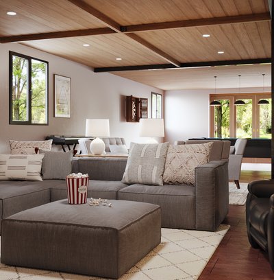 Industrial, Farmhouse, Rustic Not Sure Yet Design by Rhonda Stanbury Interior Designer Lisa