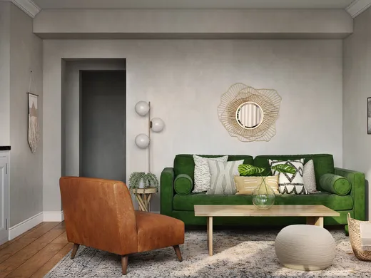 Living Room · Bohemian designed by Masooma