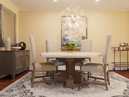 Dining Room · Eclectic designed by Kristine
