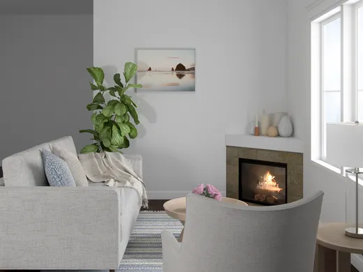 Living Room · Contemporary designed by Shannon