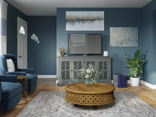 Living Room · Eclectic designed by Maggie