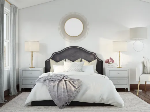 Bedroom · Glam designed by Yoseika