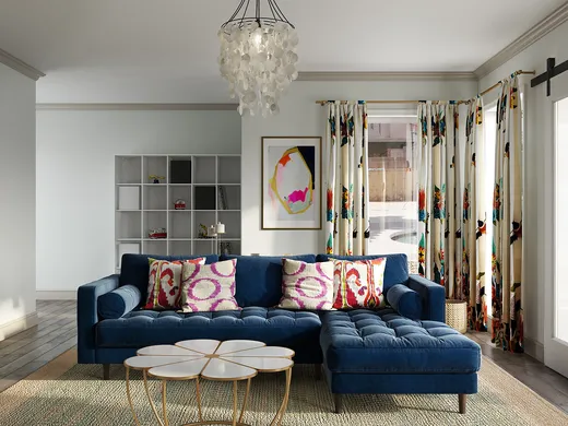 Living Room · Contemporary designed by Chelsea