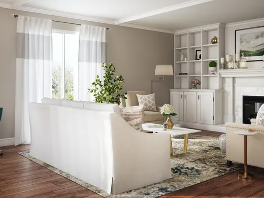 Living Room · Contemporary designed by Tessa