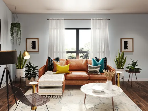 Living Room · Bohemian designed by Levi