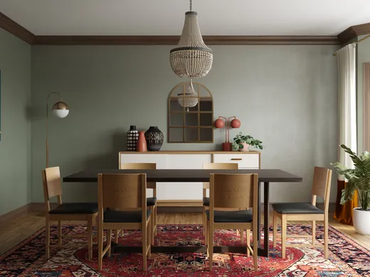 Dining Room · Eclectic designed by Ana