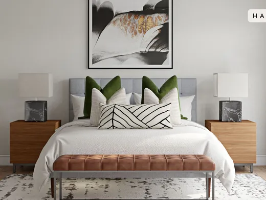 Bedroom · Midcentury Modern designed by Isaac