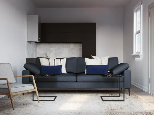 Living Room · Contemporary designed by Kyla