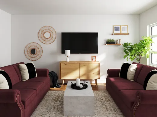 Living Room · Bohemian designed by Allison