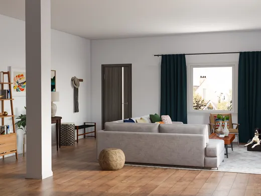 Living Room · Eclectic designed by Samantha