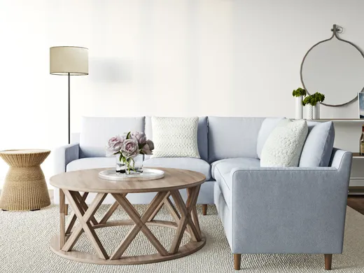Living Room · Coastal designed by Deanna