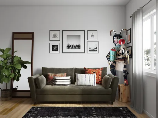 Living Room · Eclectic designed by Melissa