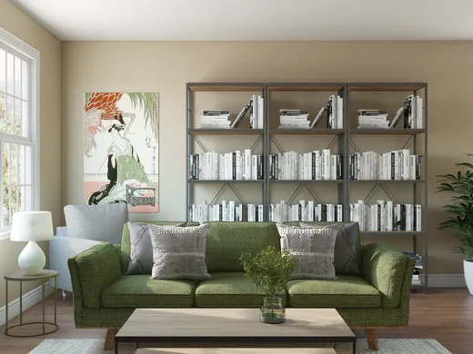 Living Room · Farmhouse designed by Megan