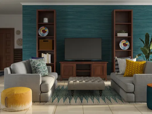 Living Room · Bohemian designed by Megan