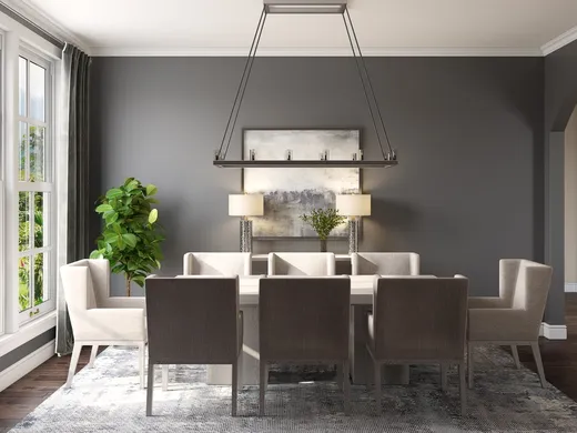 Dining Room · Contemporary designed by Linlee