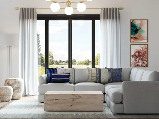 Living Room · Modern designed by Stephanie