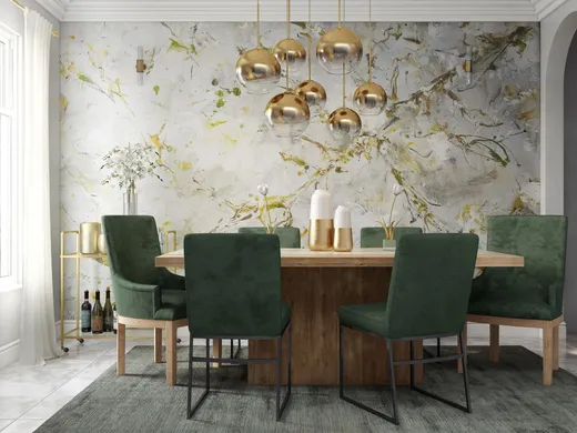 Dining Room · Contemporary designed by Heather