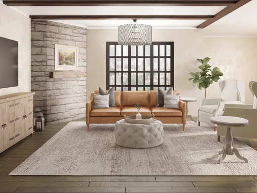 Living Room · Traditional designed by Paige