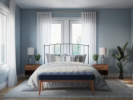 Bedroom designed by Megan