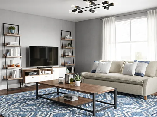 Living Room · Coastal designed by Fendy