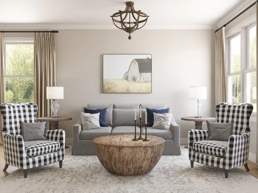Living Room · Traditional designed by Paige