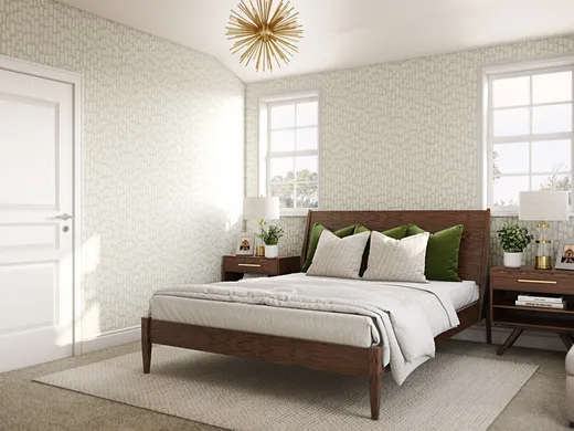 Bedroom · Midcentury Modern designed by Taylor
