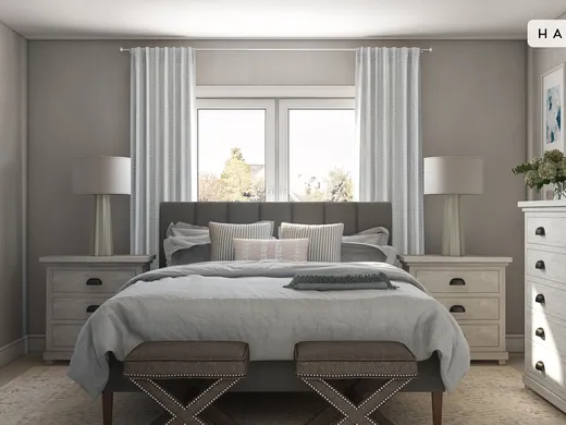 Bedroom · Contemporary designed by Allison