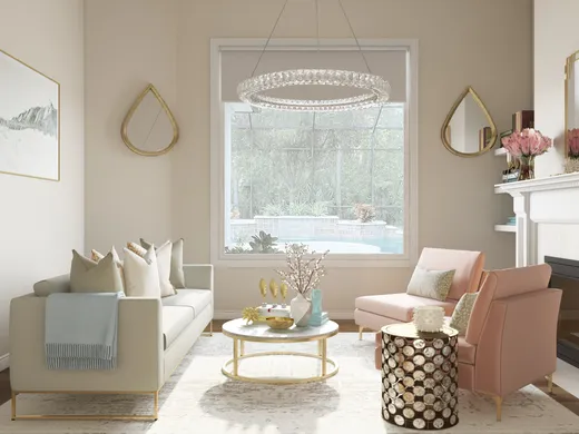 Living Room · Contemporary designed by Melisa