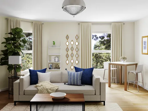Living Room · Contemporary designed by Dani