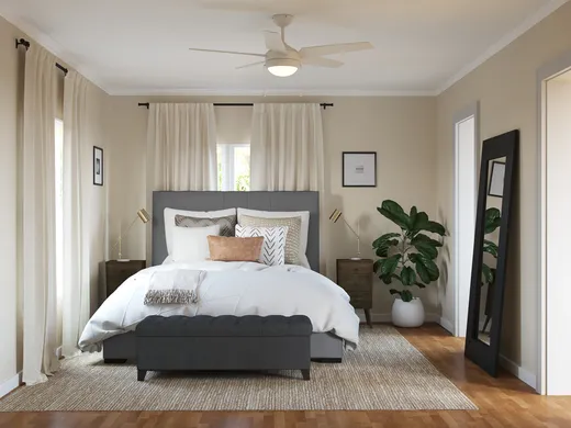 Bedroom · Glam designed by Amy