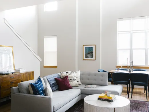 Living Room · Contemporary designed by Heather