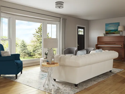 Living Room · Coastal designed by Julie