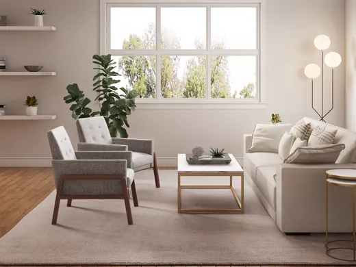 Living Room · Contemporary designed by Sarah
