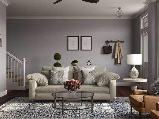 Living Room · Farmhouse designed by Elyse