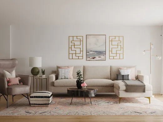 Living Room · Modern designed by Kacey