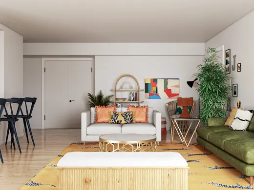 Living Room · Eclectic designed by Senna