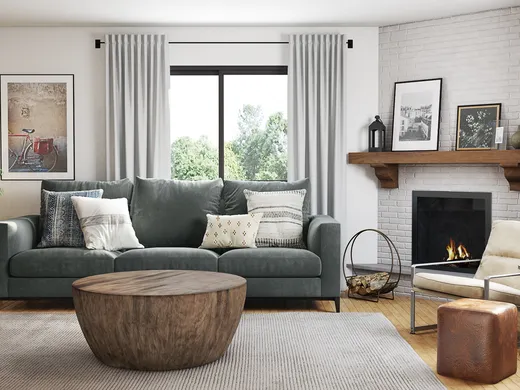 Living Room · Bohemian designed by Alexis