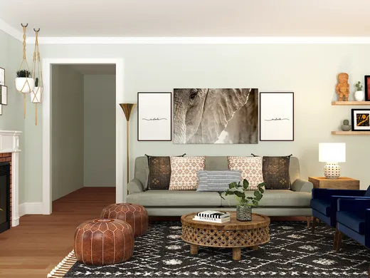 Living Room · Bohemian designed by Matthew