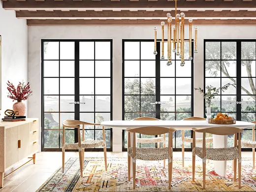 Dining Room · Modern designed by Heather
