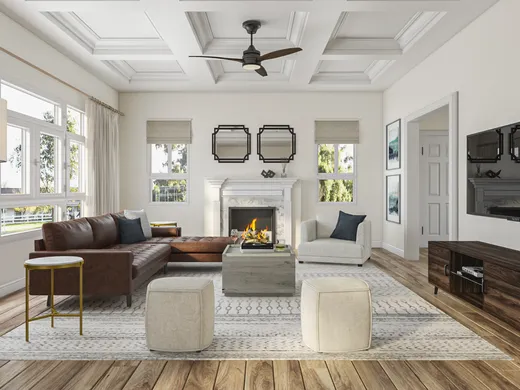 Living Room · Contemporary designed by Anny