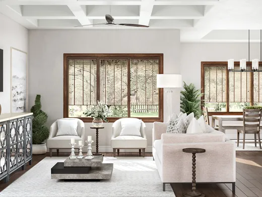 Living Room · Glam designed by Sofia