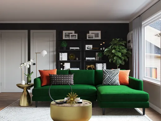 Living Room · Contemporary designed by Nicolle
